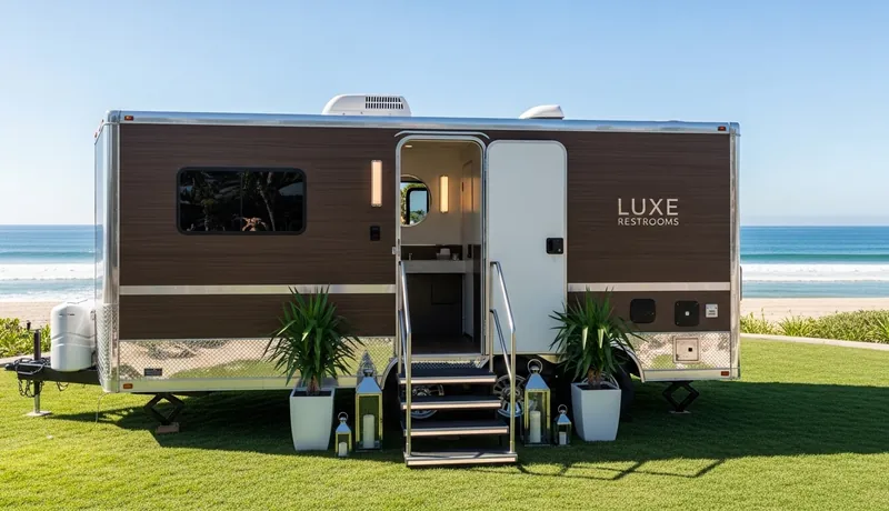 Luxury Restroom Trailers Lake Forest